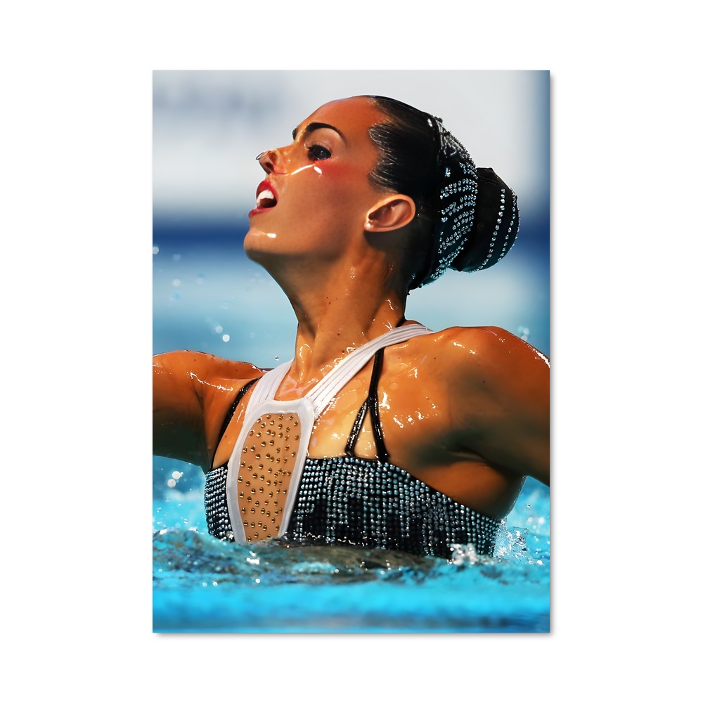 Poster Ona carbonell bleues